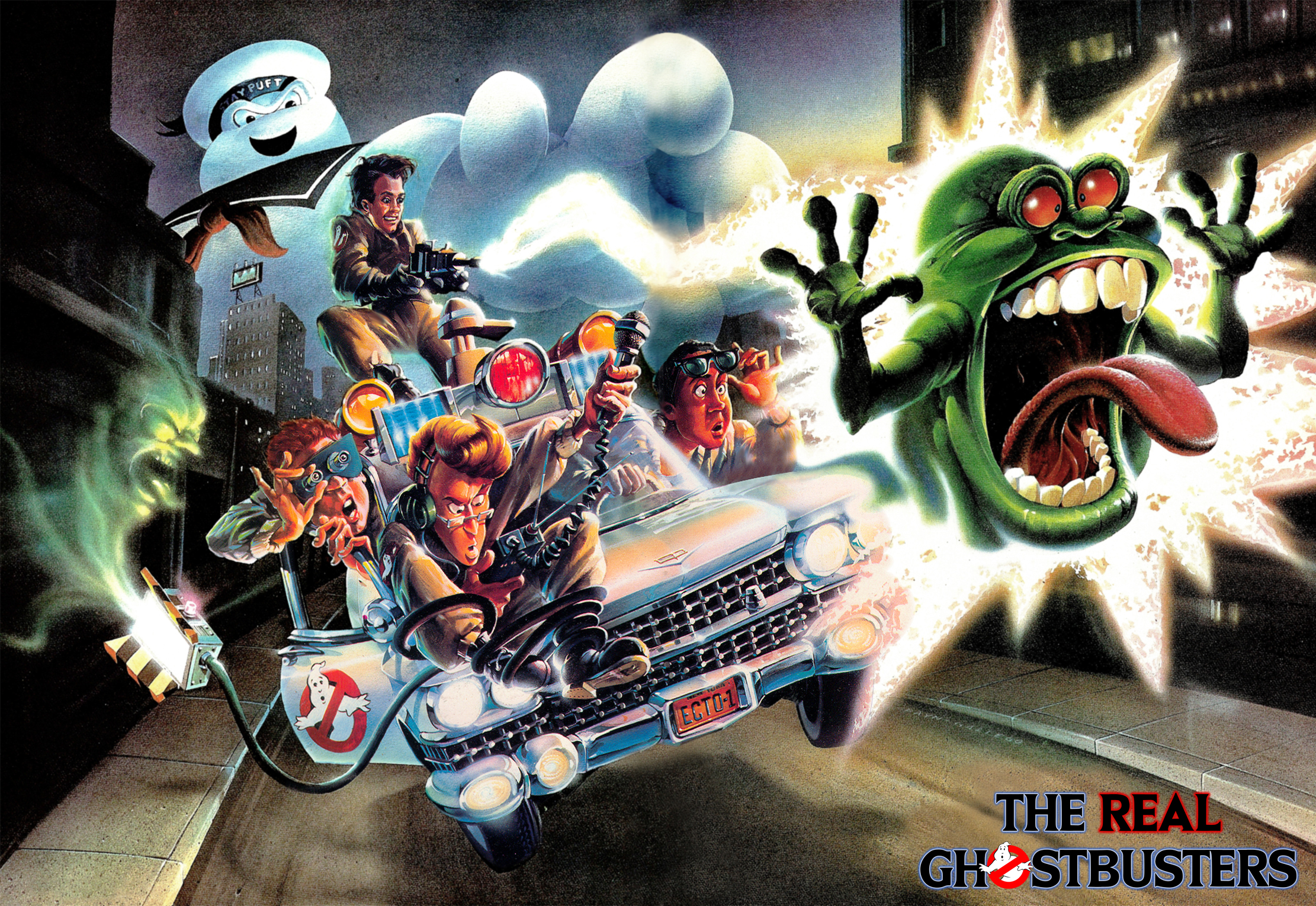 The Real Ghostbusters Cartoon HD Wallpaper StylishHDwallpaper