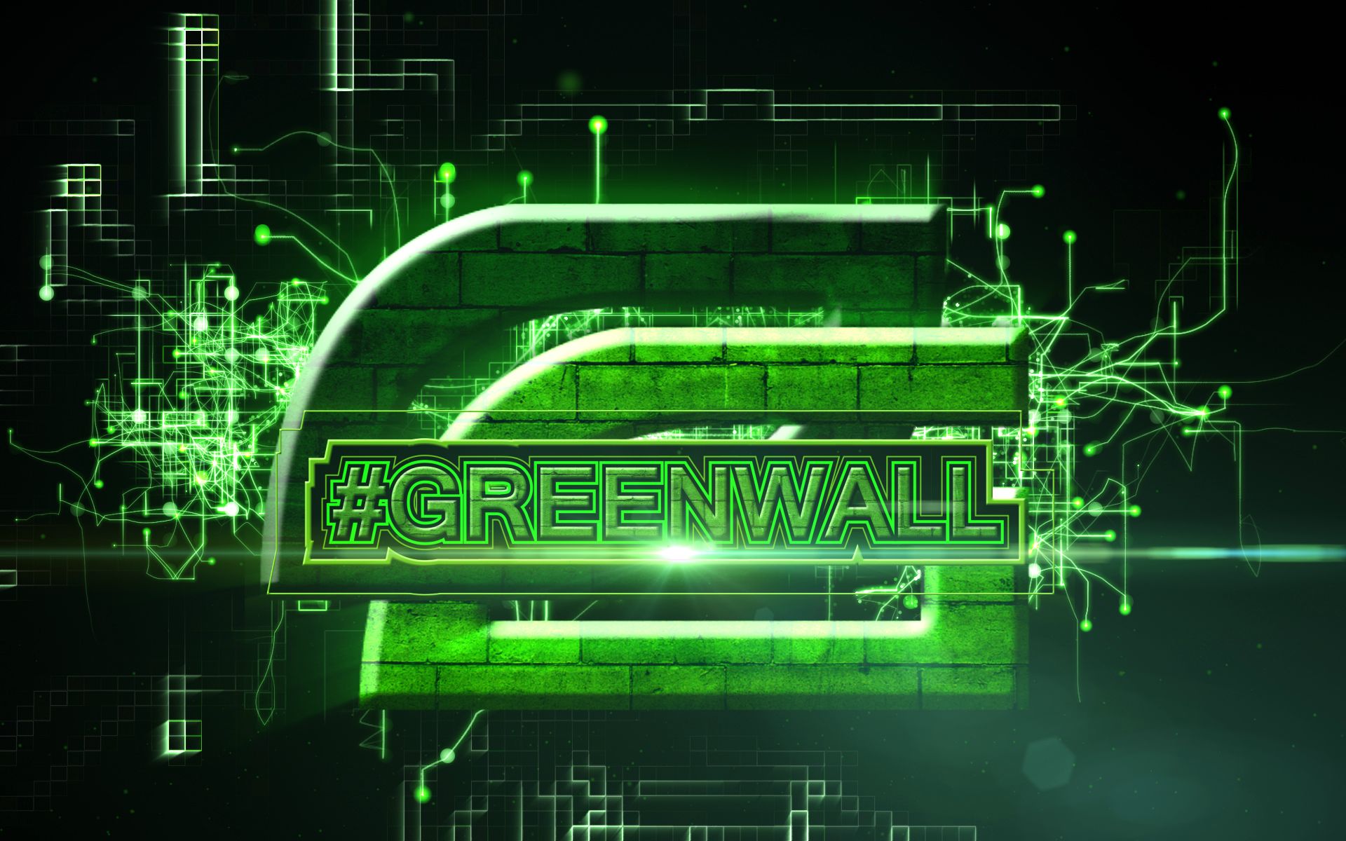 Optic Gaming Green Wall O7aegvs Greenwall