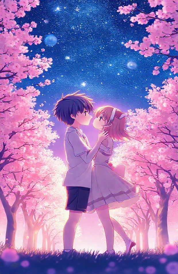 Anime Kiss Wallpaper