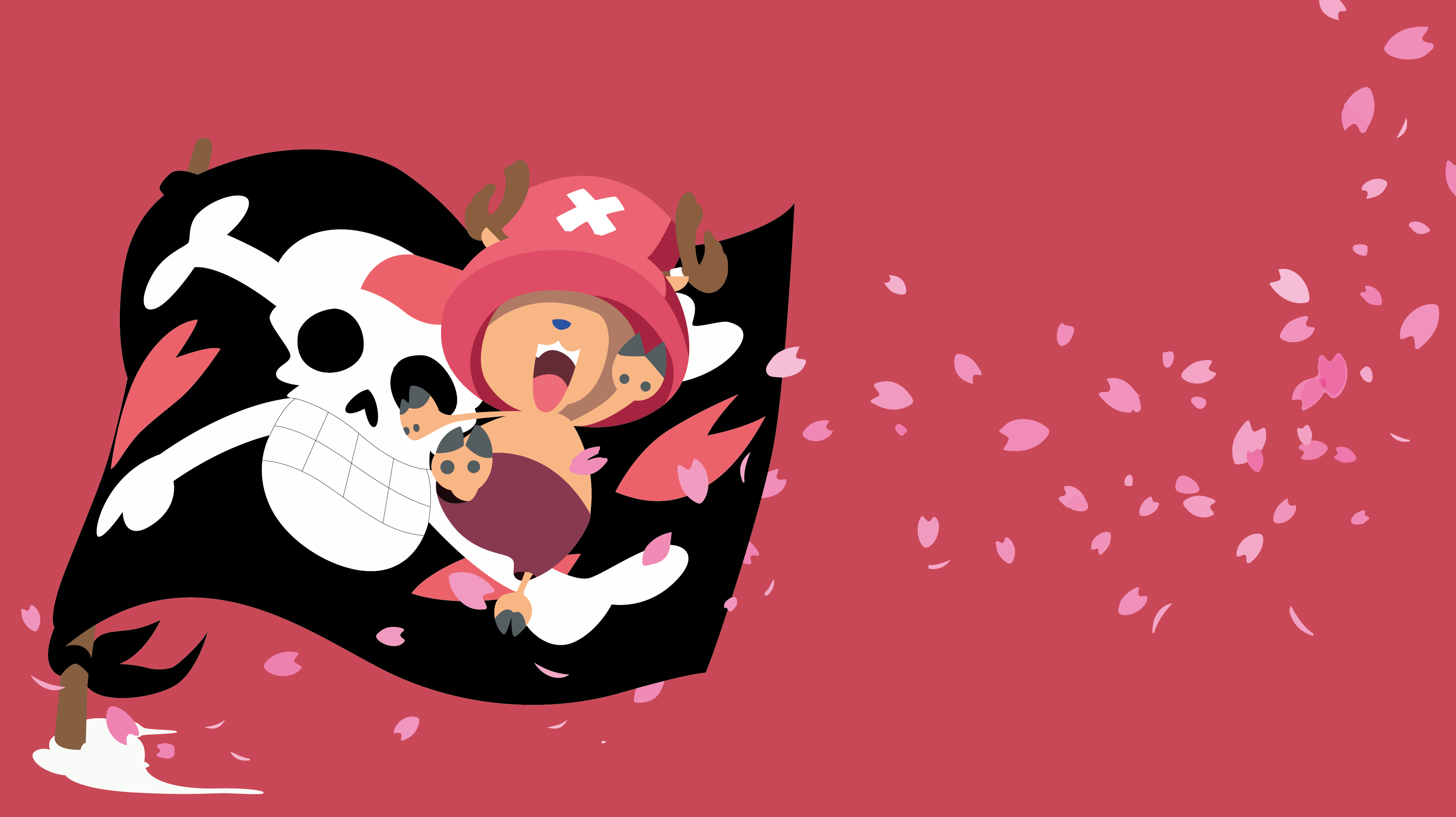 One Piece HD Tony Chopper Minimalist Wallpaper