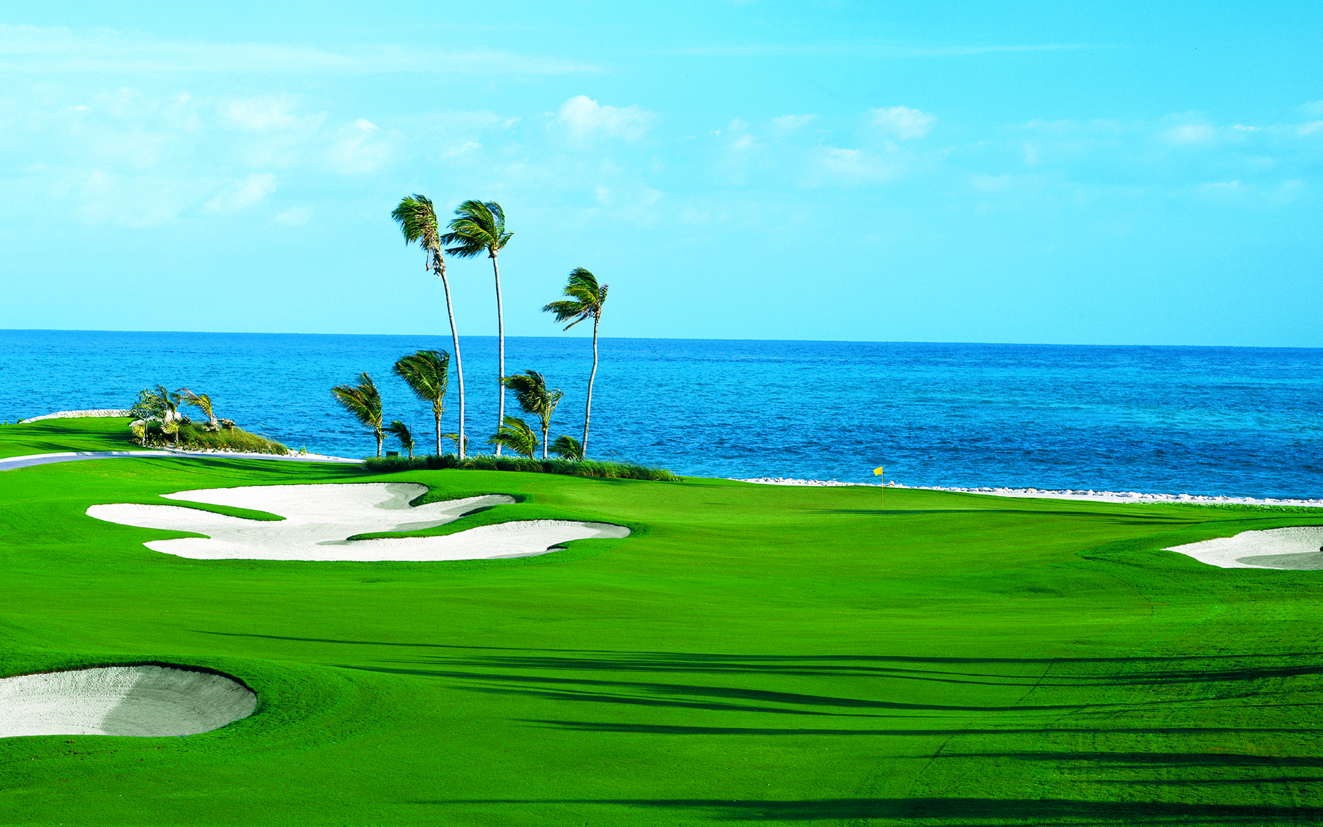 Hình nền sân golf là một lựa chọn tuyệt vời để tạo sự khác biệt cho máy tính của bạn. Những khung cảnh xanh tươi cùng với những gậy golf đẹp mắt sẽ mang lại cho bạn cảm giác thư giãn và thoải mái sau những giờ học tập và làm việc căng thẳng.