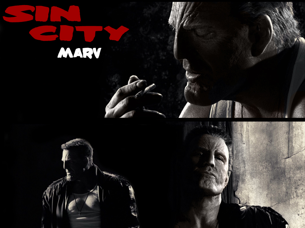 Marv Sin City Fan Wallpaper By Shagohod88