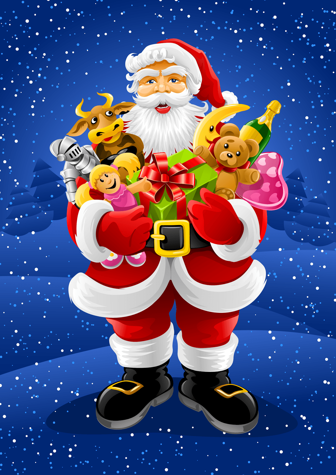Santa Claus Wallpaper On