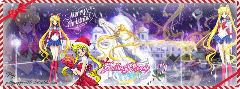 Sailor Moon Crystal Christmas Fb Cover By Pattypepper On