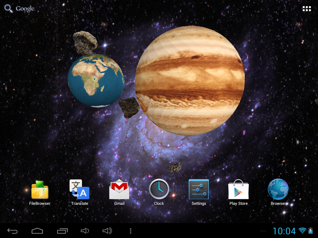 space live wallpaper android