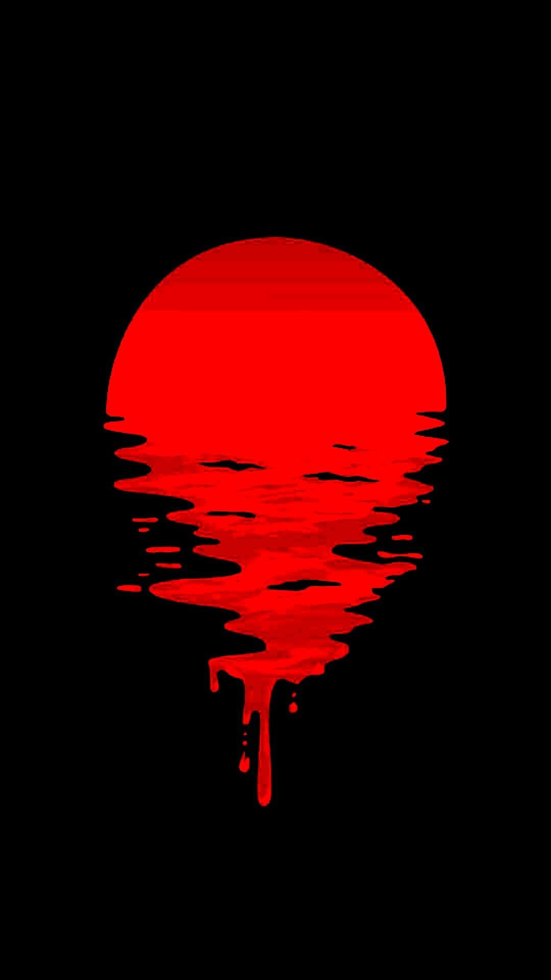 Aesthetic Red And Black Wallpaper iPhone