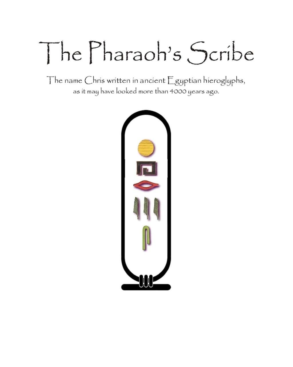 Pharaoh S Scribe