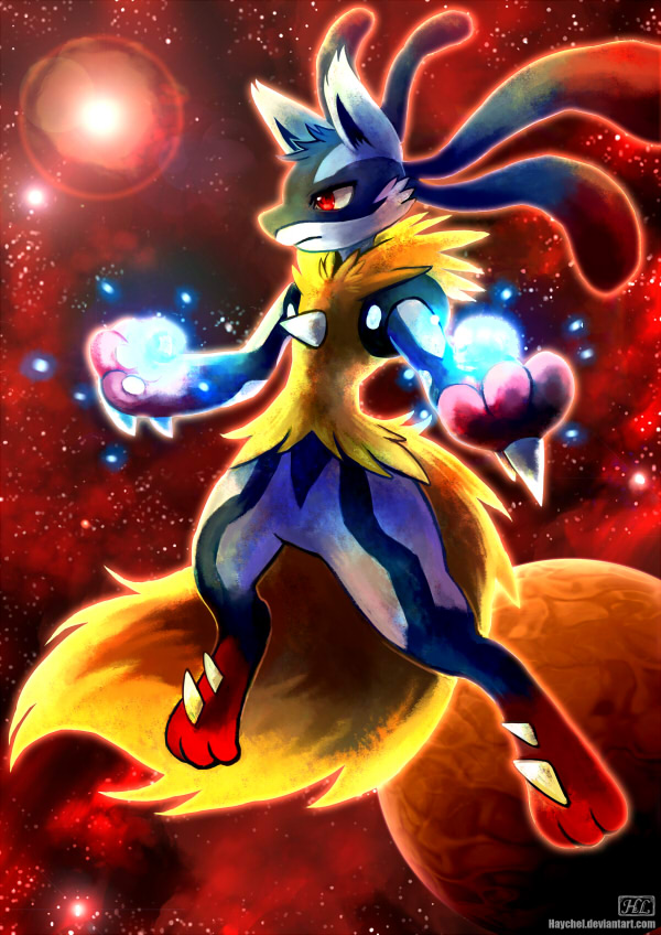 Mega Lucario By Haychel