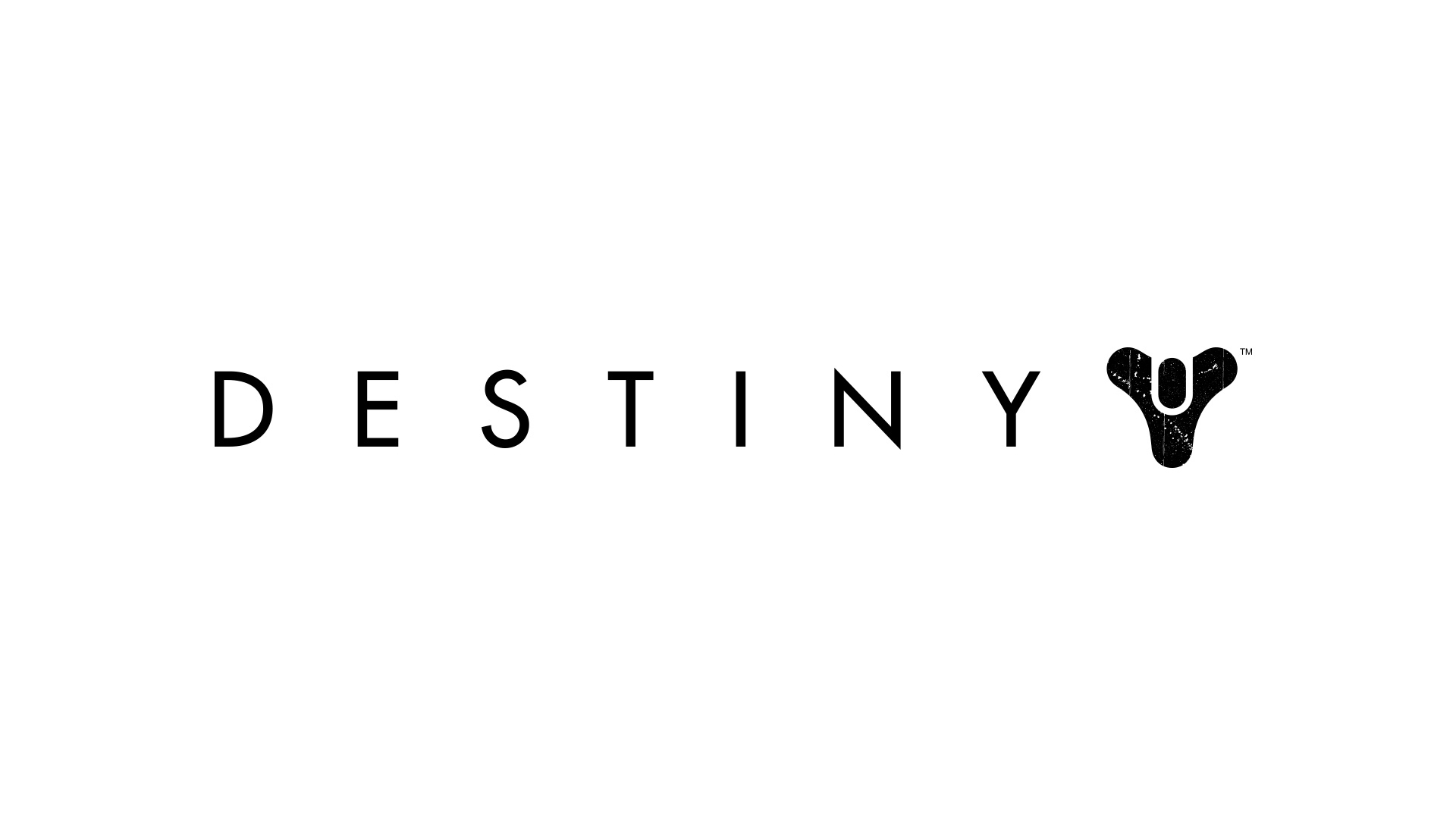 Destiny Logo White HD Wallpaper