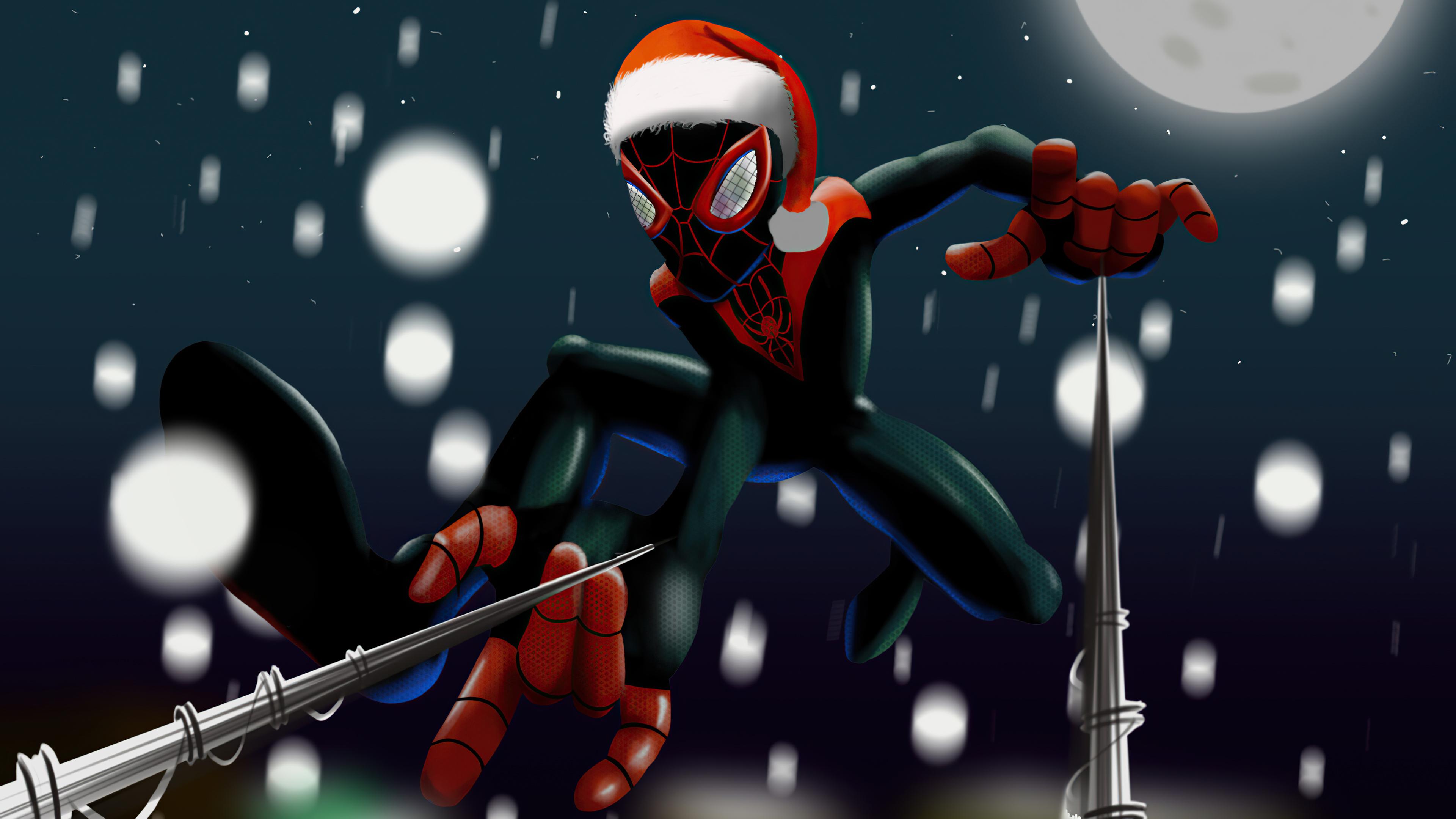 Spider Man Into The Verse 4k Ultra HD Wallpaper By Tafari Mosi