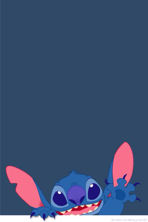 Blue Cartoon Cute Disney Hipster Indie iPhone Wallpaper Lilo E