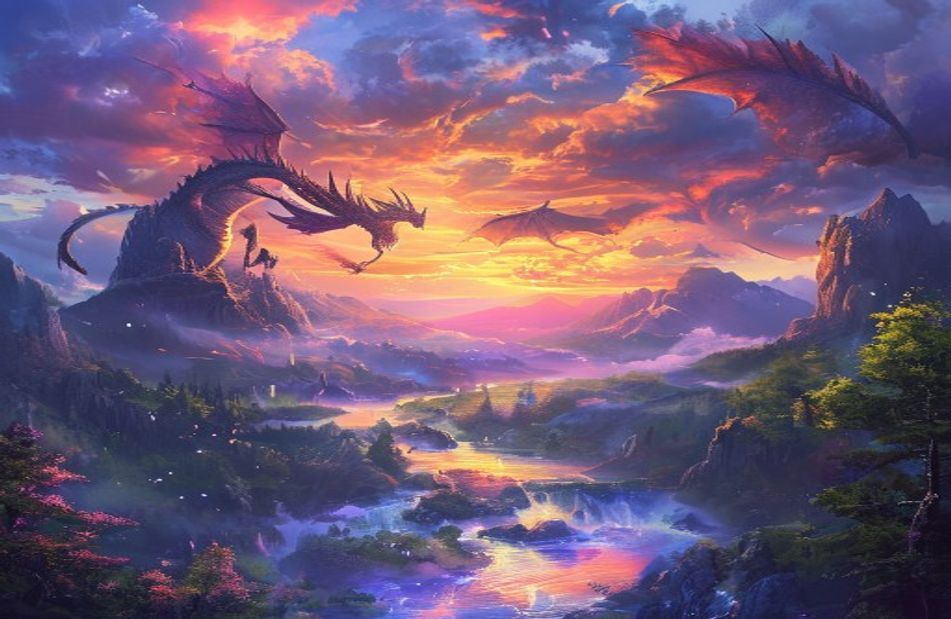 Aesthetic Dragon Wallpaper