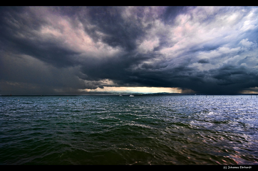 Joinnovate Deviantart Art Stormy Weather Over Bodensee