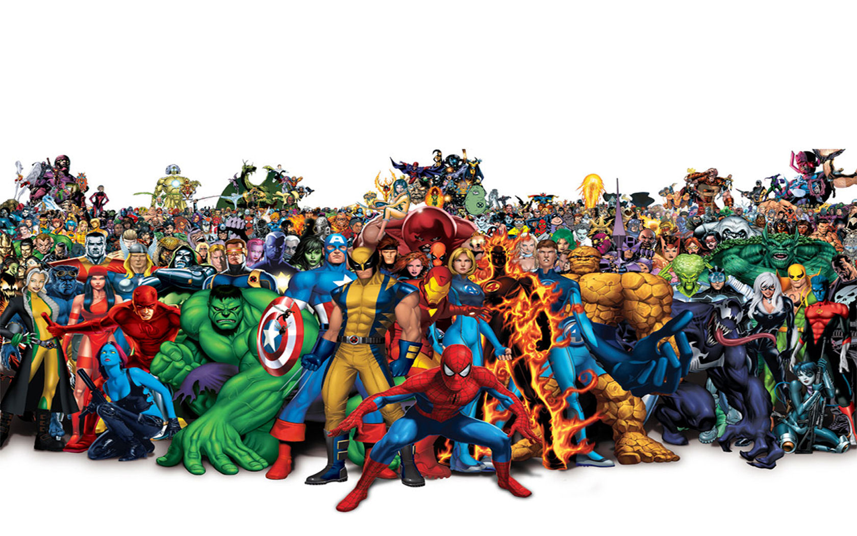 The Marvel Universe Wallpaper