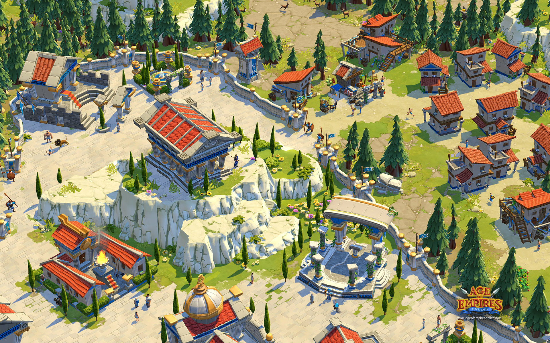 Age Of Empires Online Desktop Background HD Wallpaper