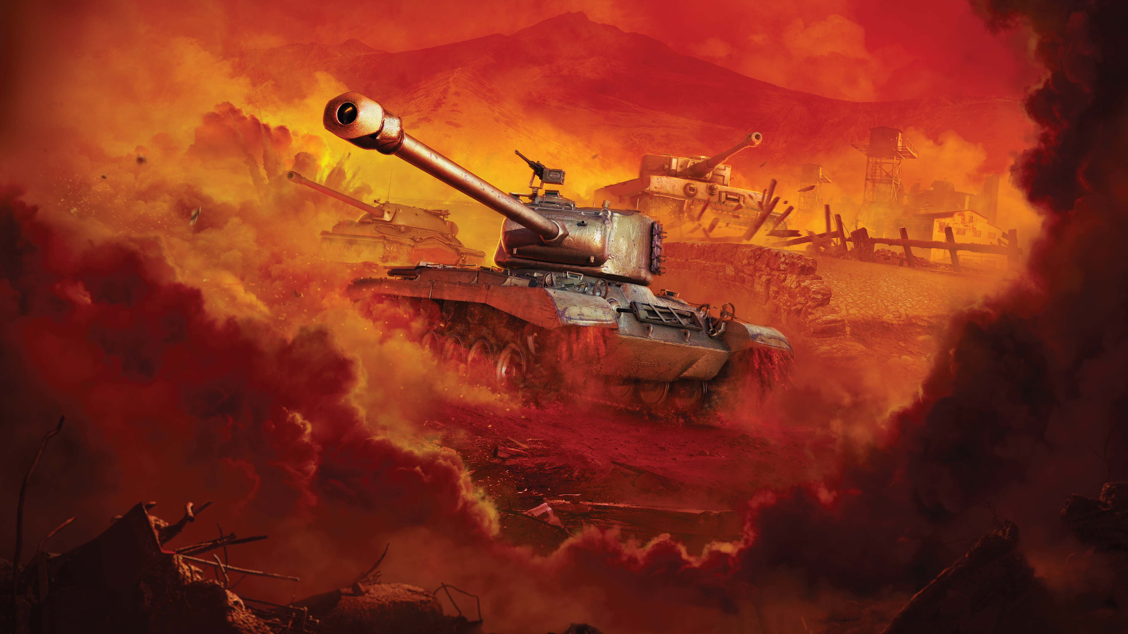 World Of Tanks Game 4k Wallpaper HD Games