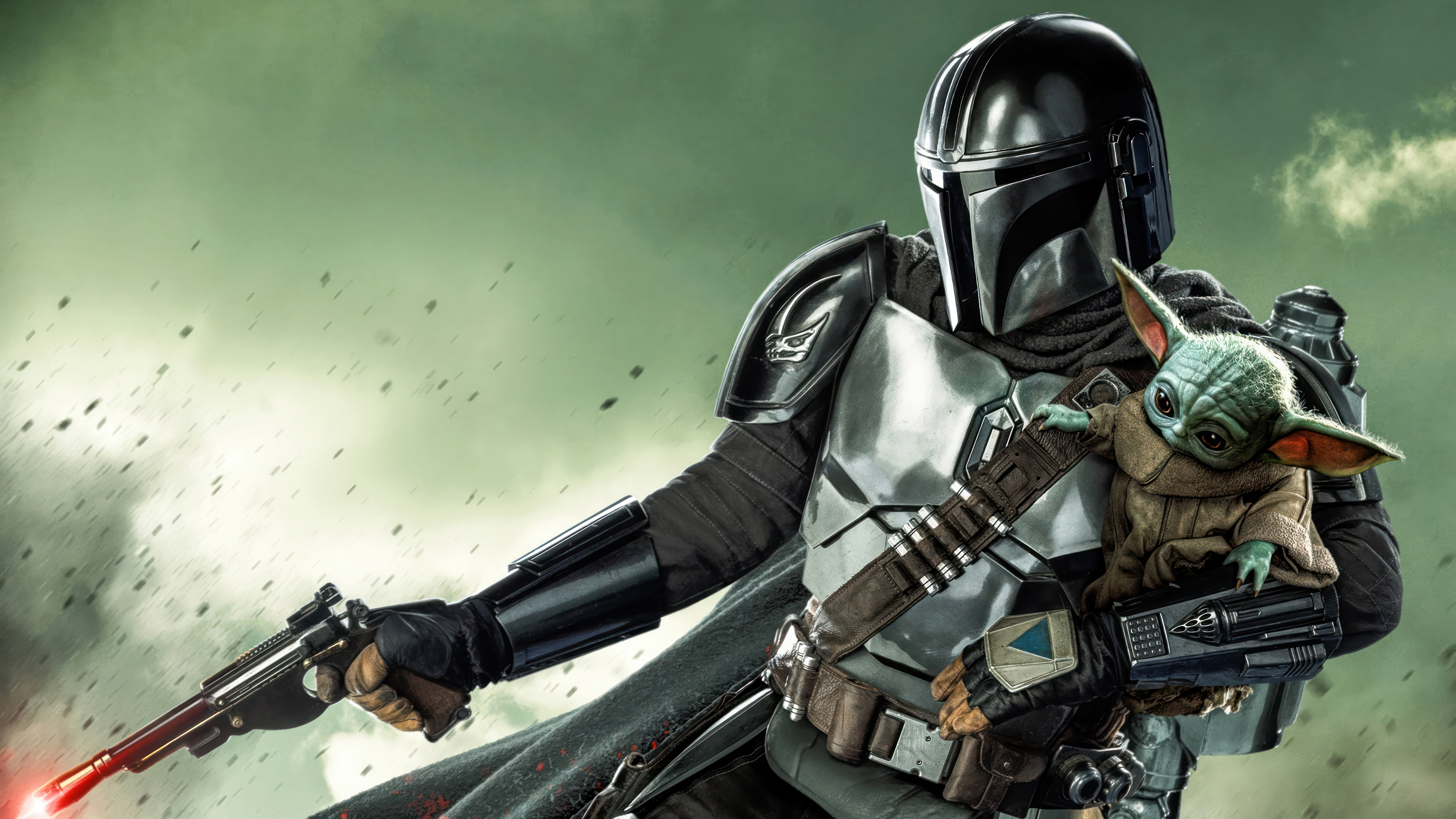 Mandalorian Season Grogu 4k Wallpaper