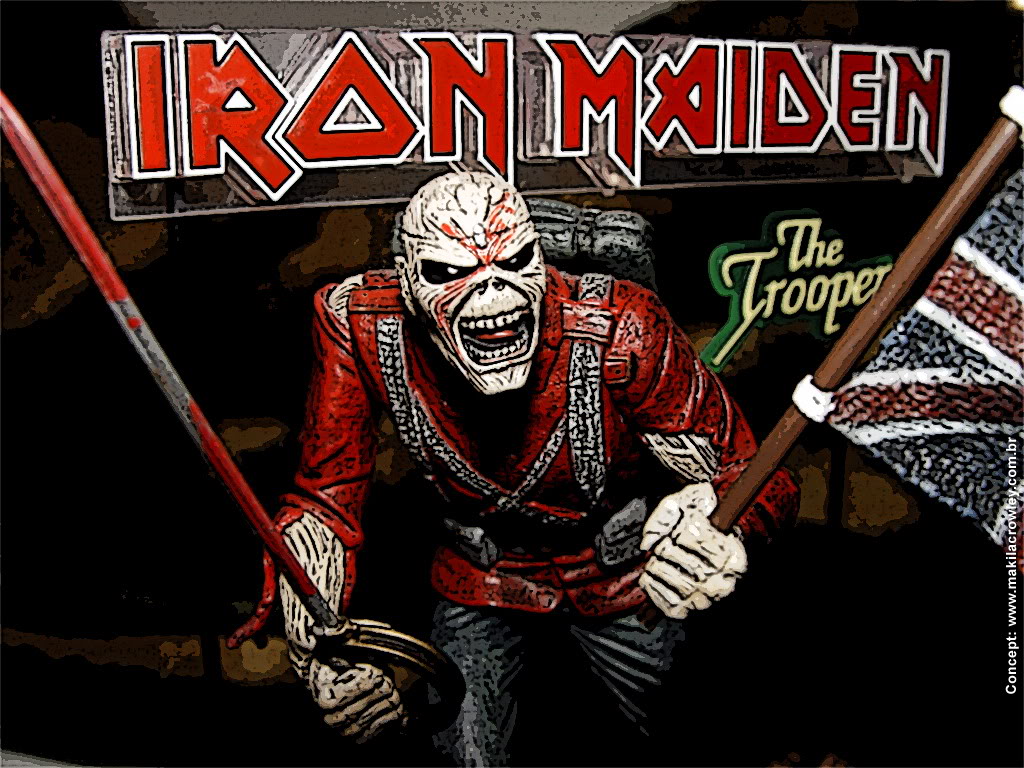Metalpaper Iron Maiden Wallpaper