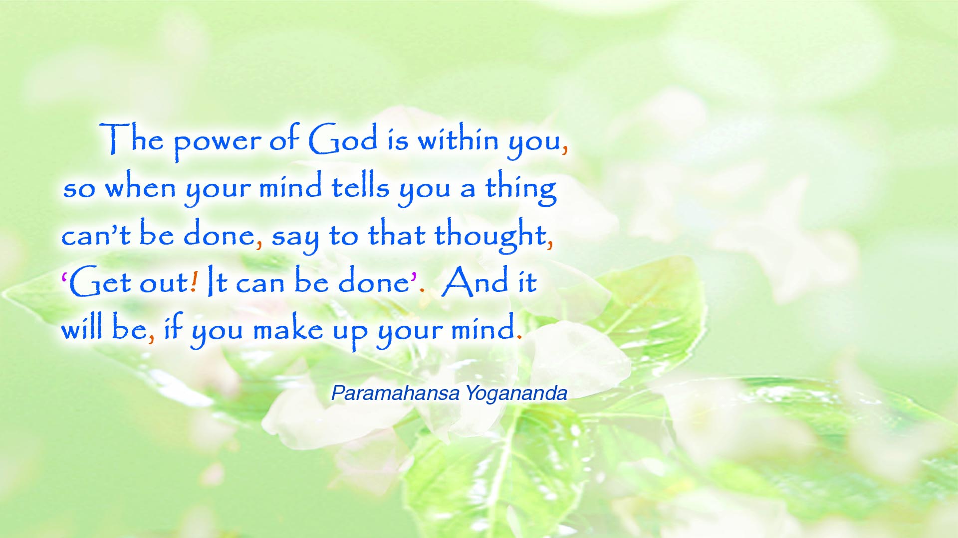 God Quotes Wallpaper Power Of