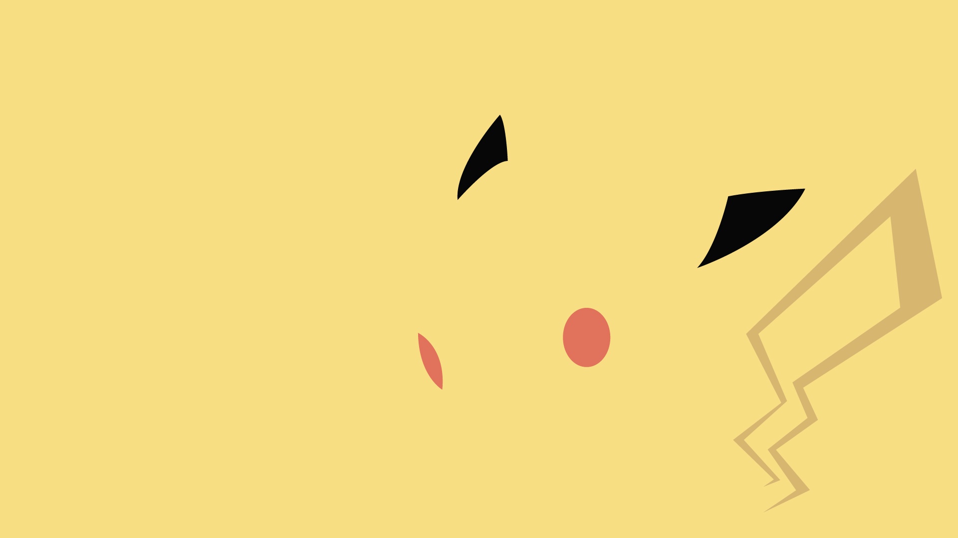 Abstract Wallpaper Pikachu Pokemon Mac