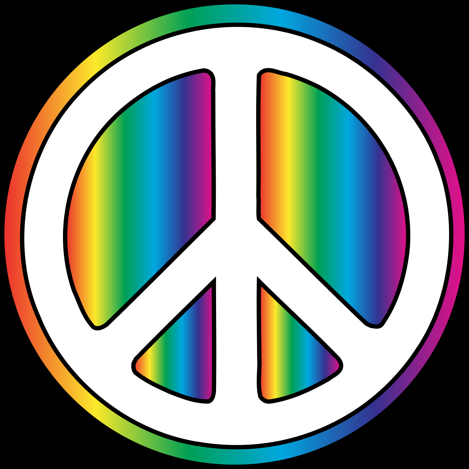 Colorful Stripes And Peace Signs iPhone Wallpaper Pictures To