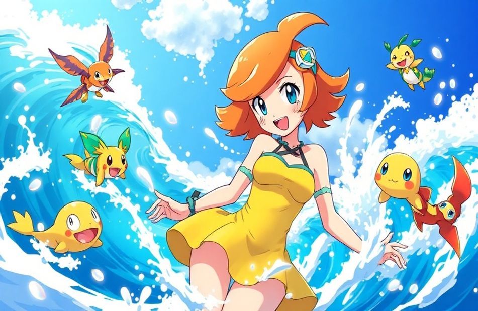 Pokemon Misty Wallpaper