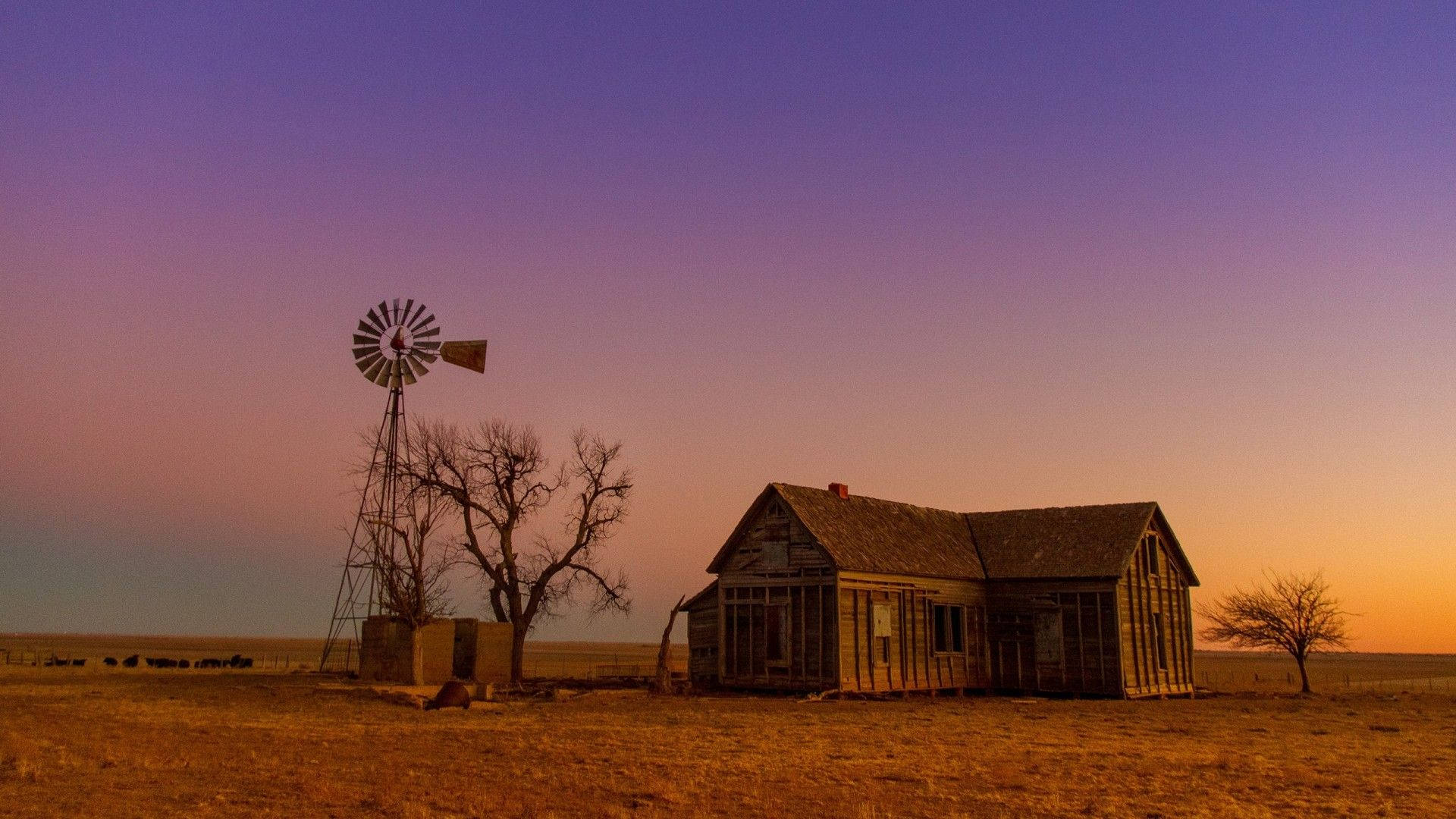 Farmhouse In The Middle Of Nowhere H5wi62wzftyxkg5u Wallpaper