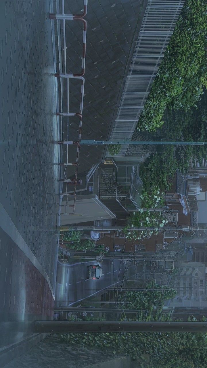 Aesthetic Anime Scenery Wallpaper