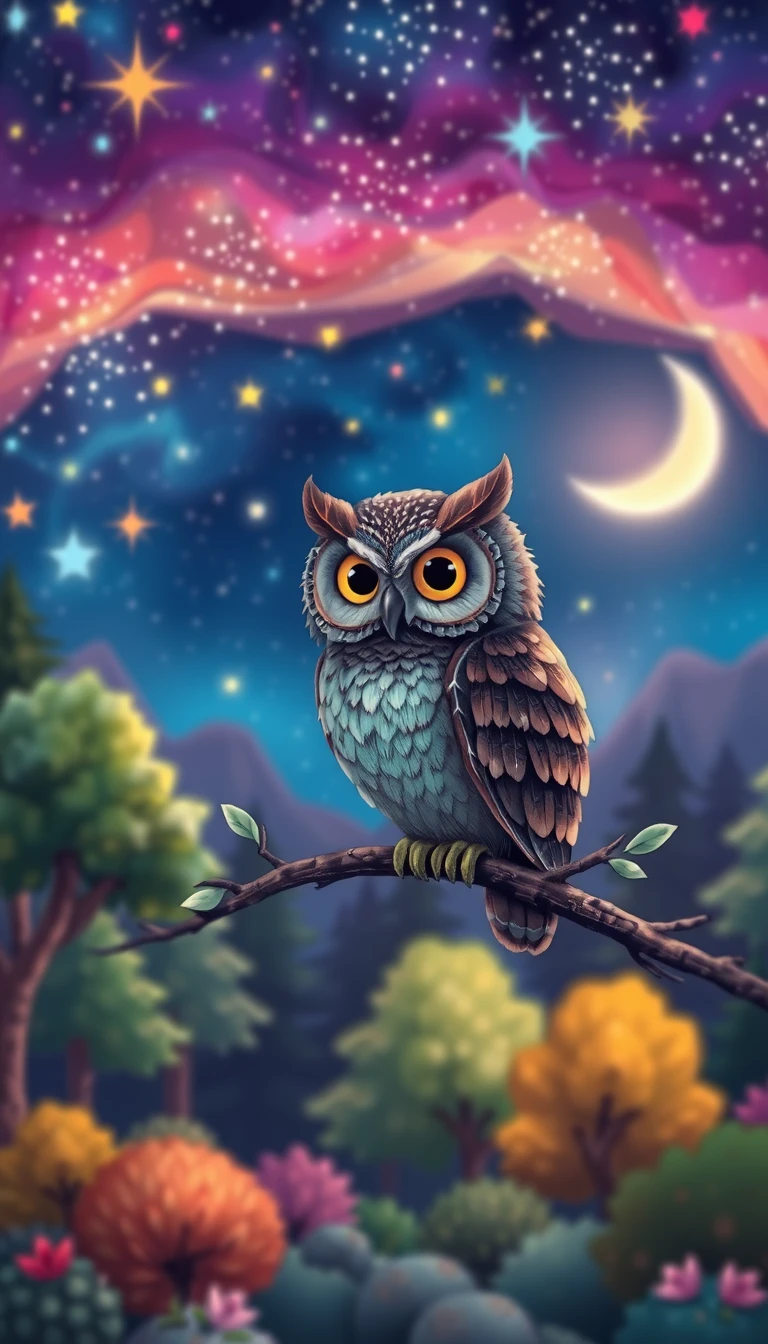 Owl Mobile Wallpaper