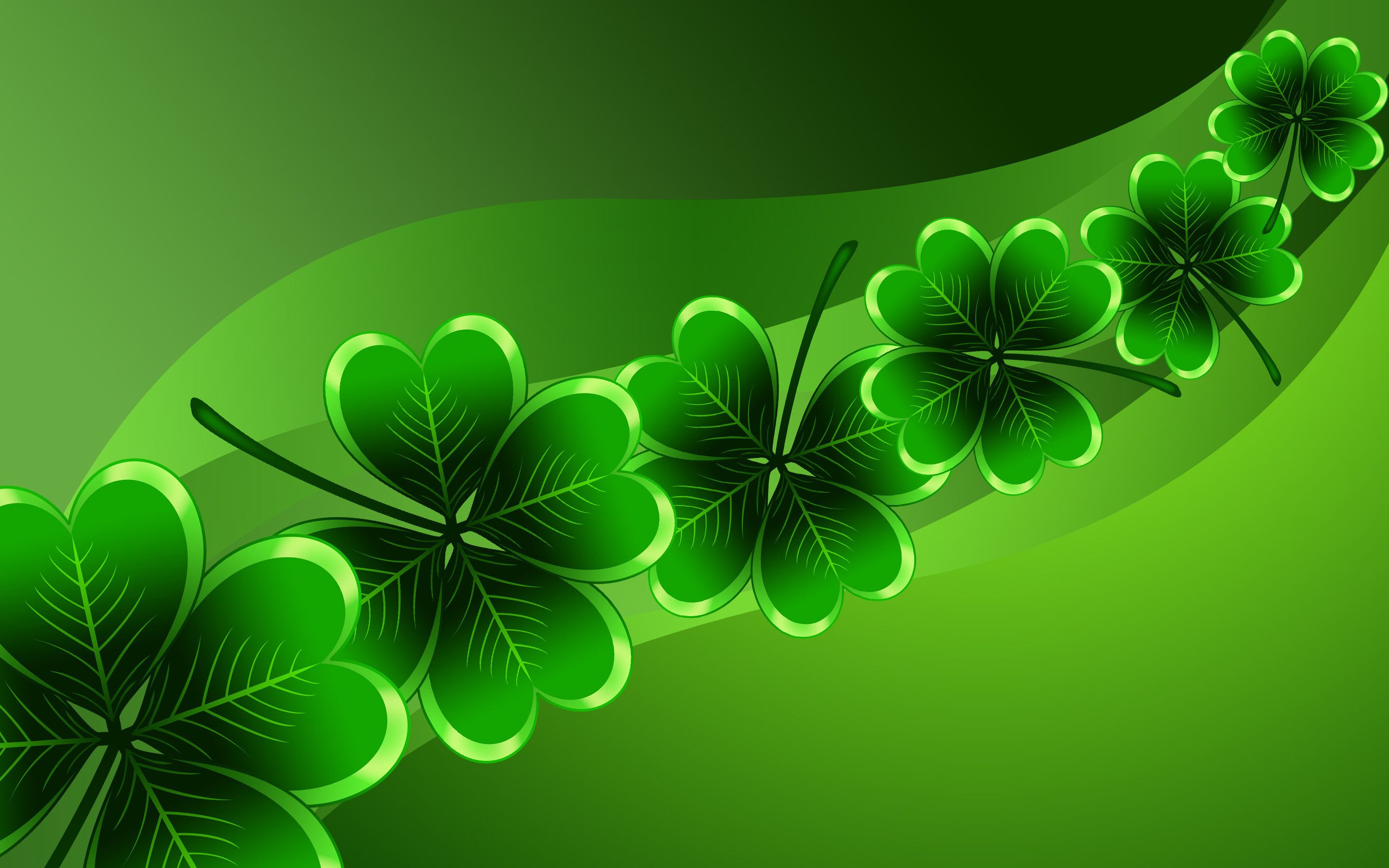Gold Clover Lucky Shamrock iPhone Wallpapers Free Download