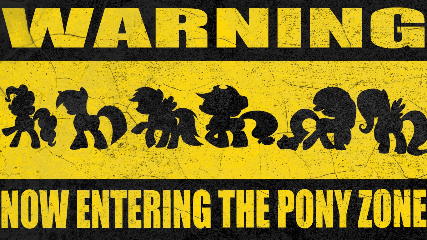 Warning My Wallpaper Little Pony Friendship