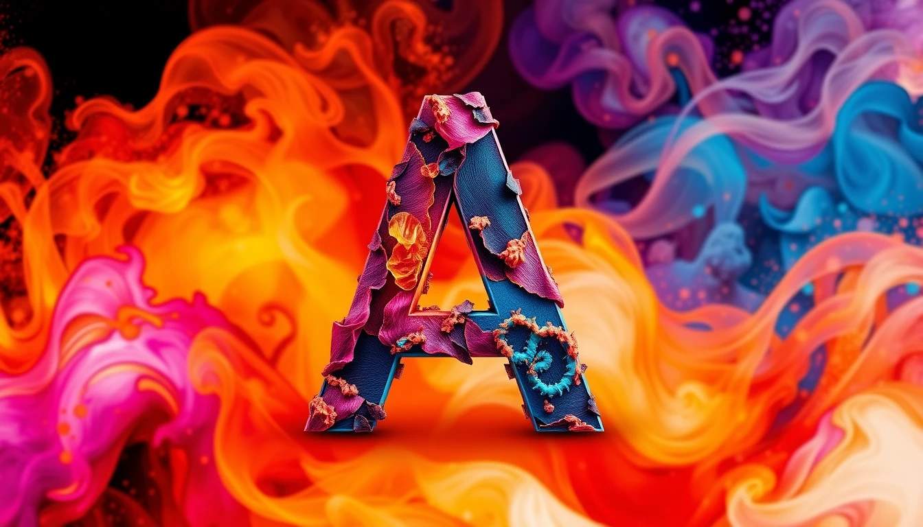 Letter A Wallpaper