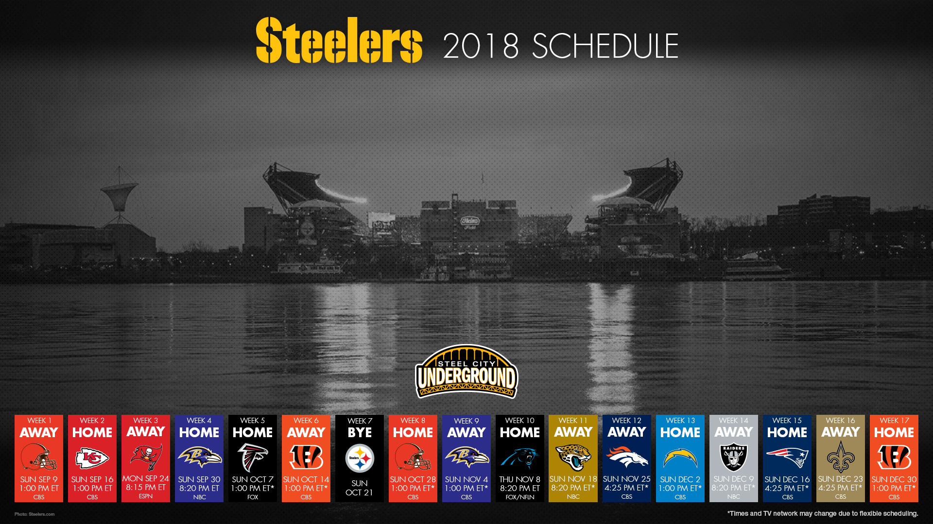 The Good Bad And Ugly Of Steelers Schedule Steel City
