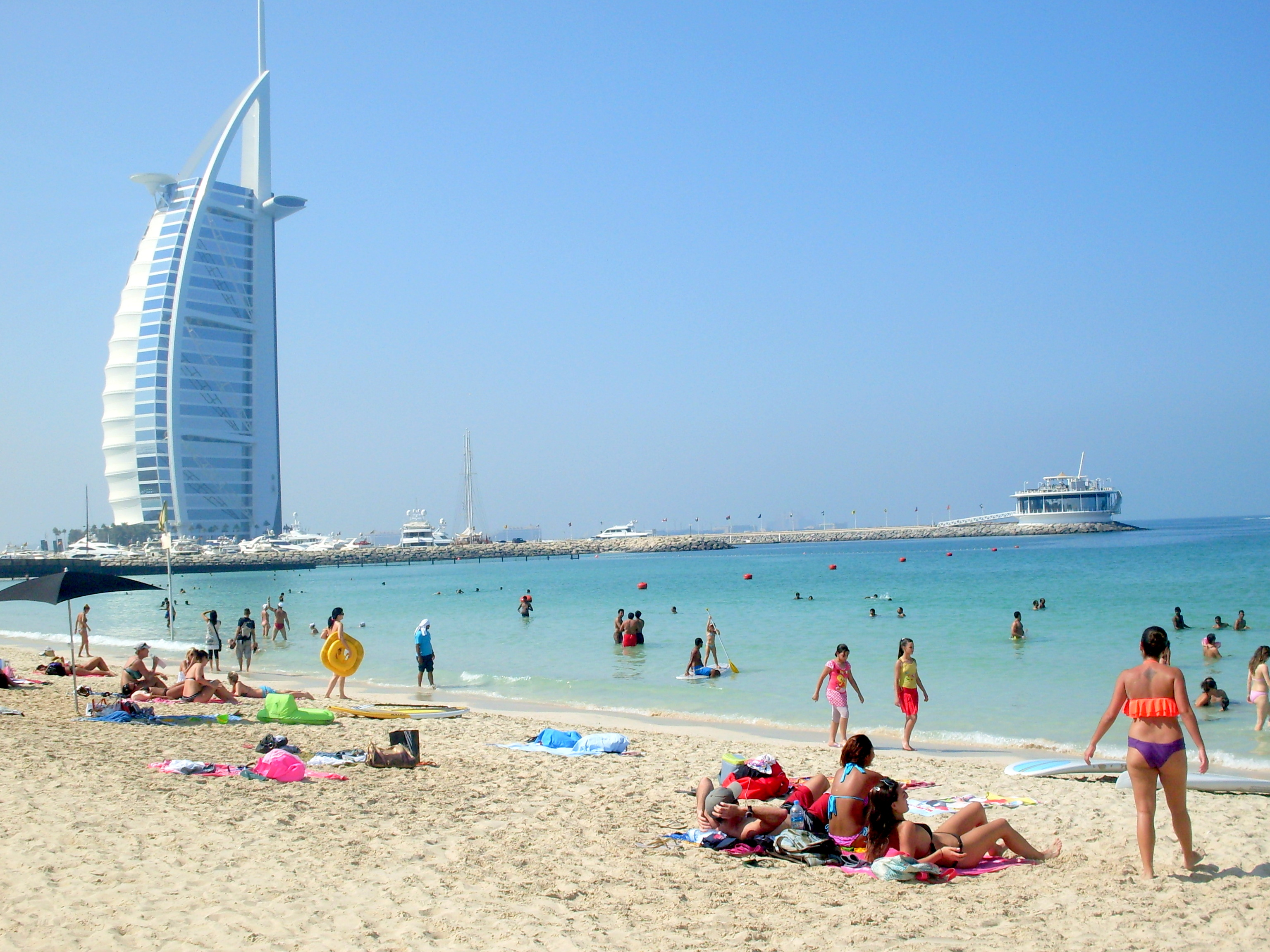  40 Wallpapers Dubai Beach WallpaperSafari