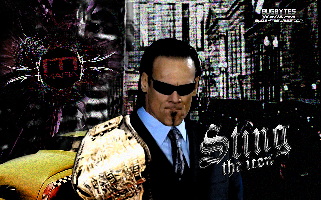 Sting By Bugbytes Wallarts Tna Wrestling Wallpaper