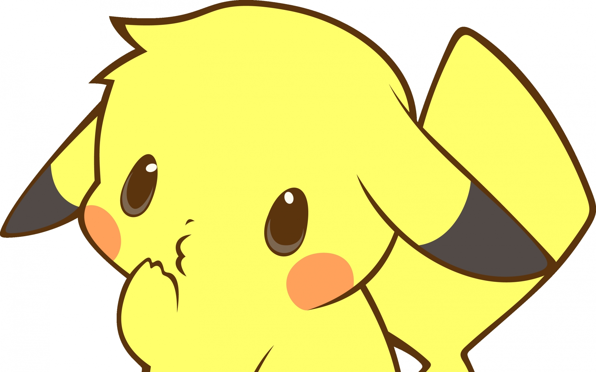 Bộ hình nền Pokemon, Pikachu cute cho máy tính - GameVui.vn