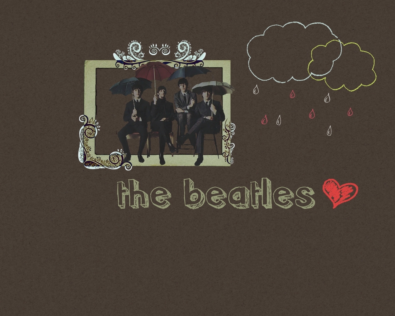 The Beatles Desktop Wallpaper 1280 x 1024