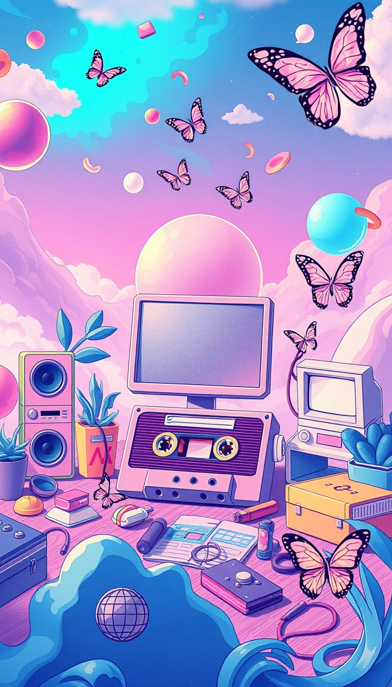 Indie Y2k Wallpaper