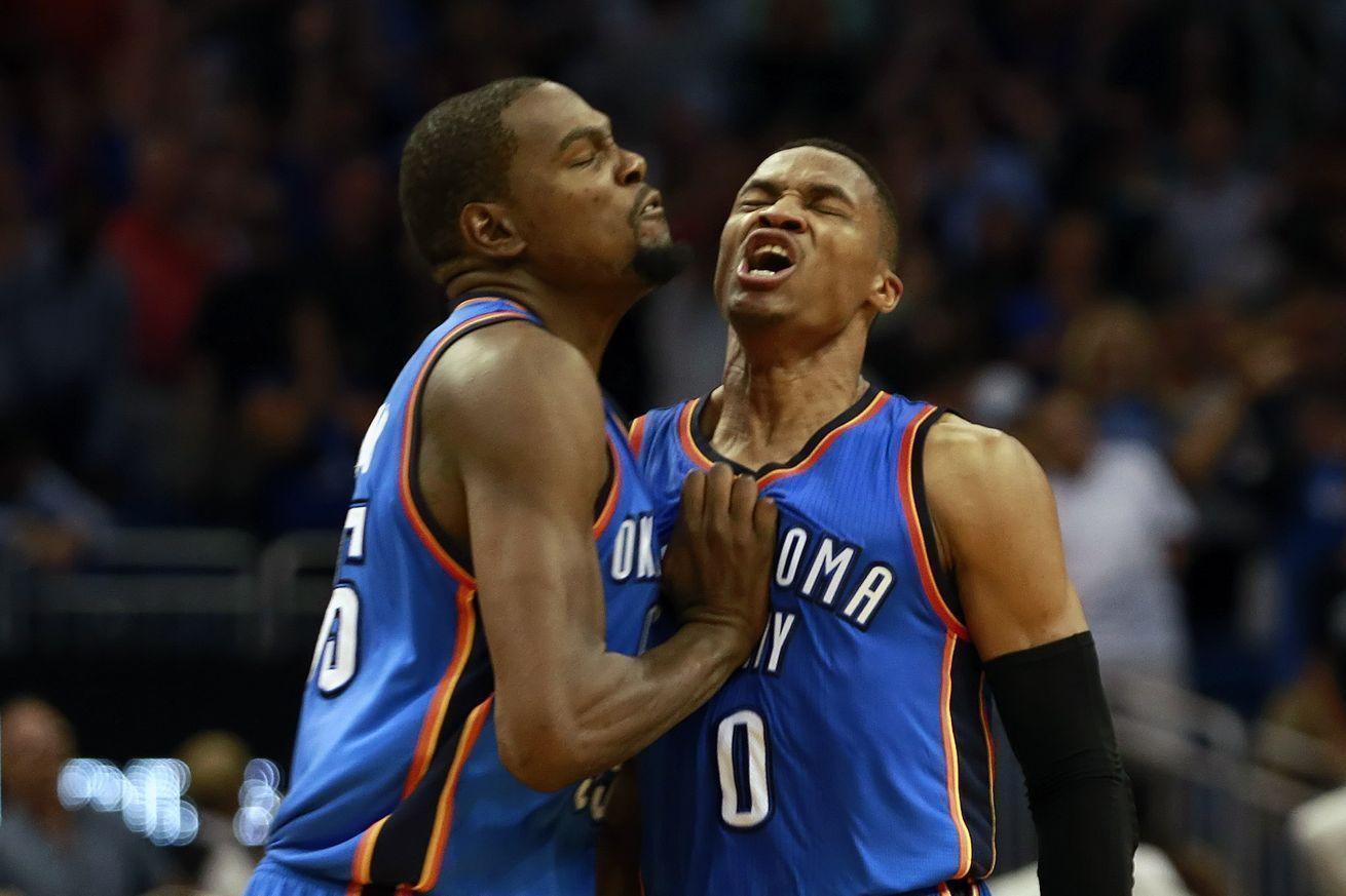 Kevin Durant And Russell Westbrook Wallpaper