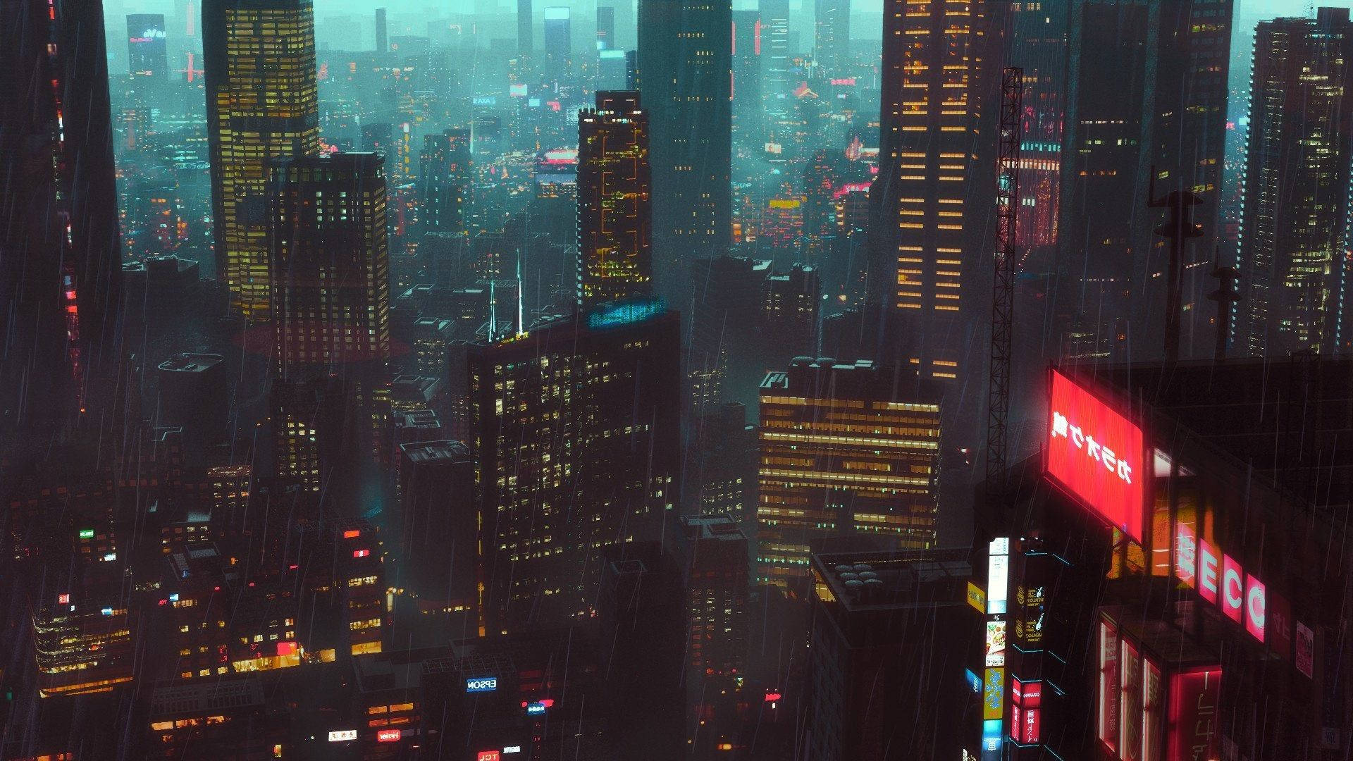 Cyberpunk Night City Wallpaper