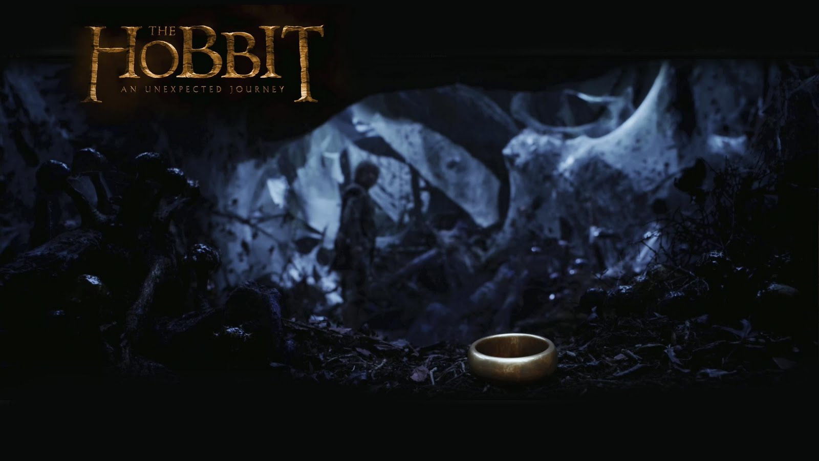 The Hobbit   The Ring Wallpaper   The Hobbit Wallpaper 33042240 1600x900