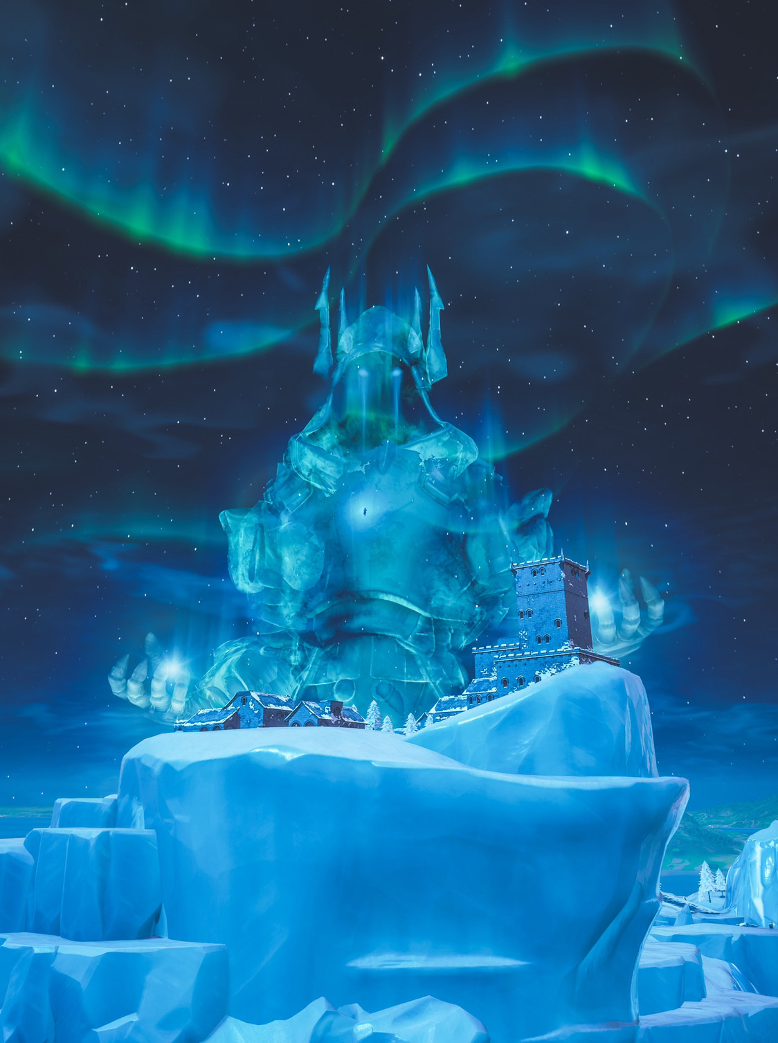 The Ice King Has Awoken Wallpaper Fortnitebr