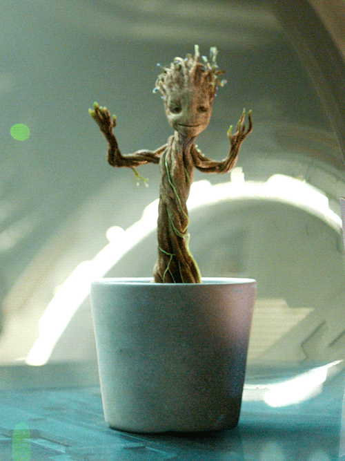 Here S That Clip Of Dancing Baby Groot In All Its Galactic Glory