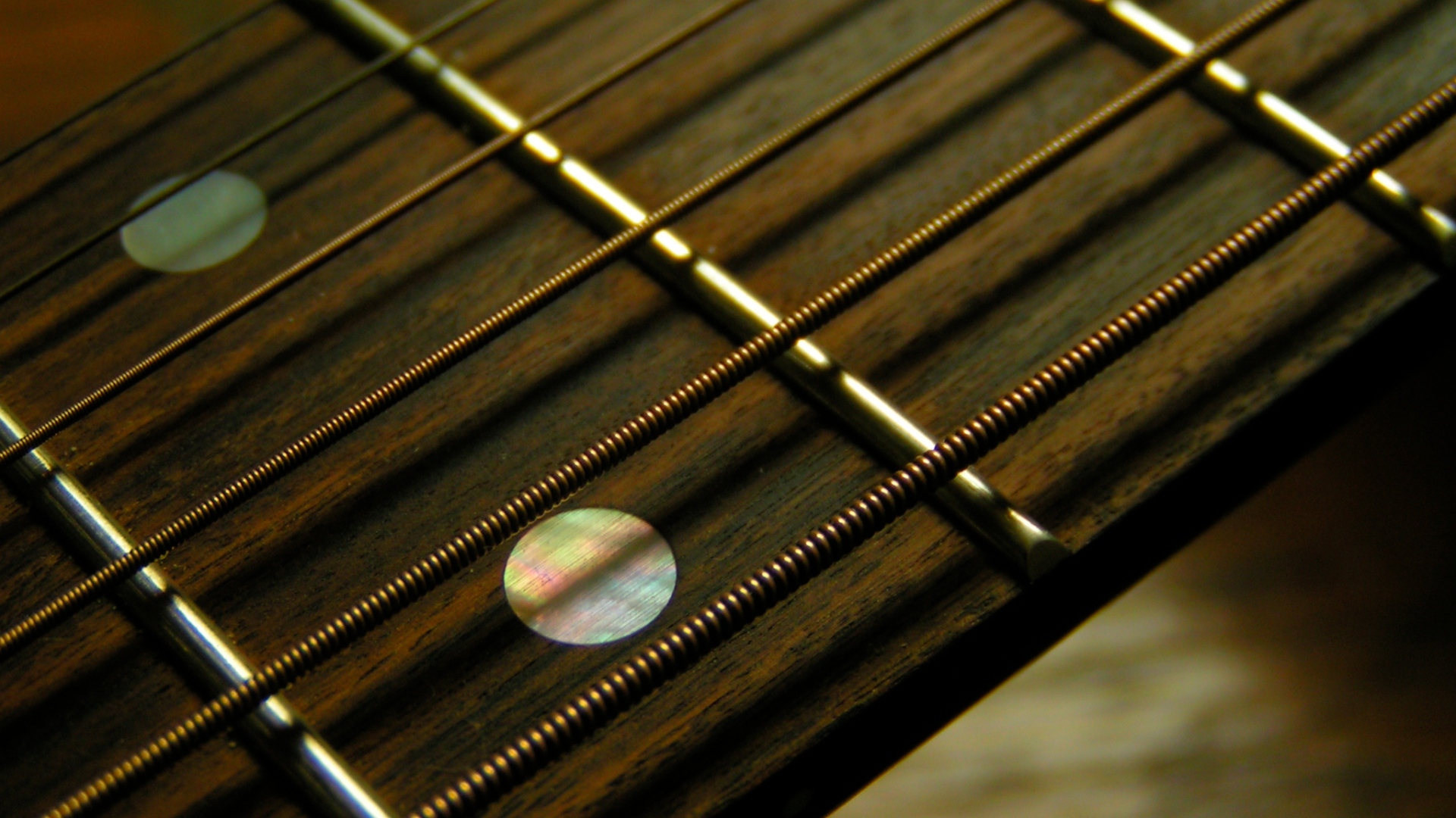 Wallpaper Guitar Strings Strips Full HD 1080p