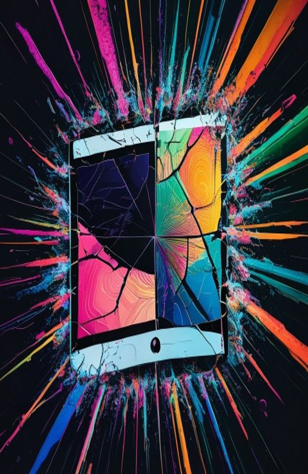 Broken iPad Wallpaper
