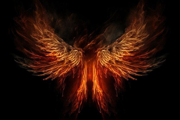Fire Wing Wallpaper Image