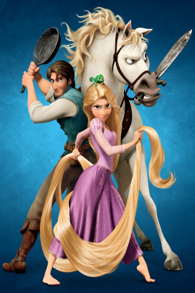 Tangled iPhone Wallpaper Background