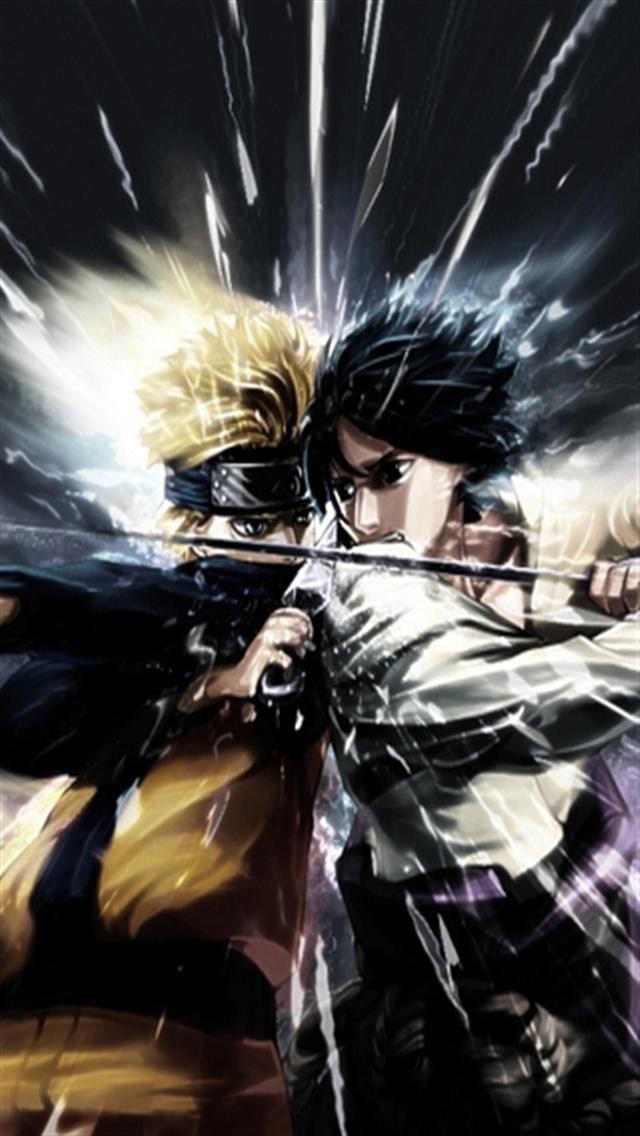 Naruto Vs Sasuke HD iPhone Wallpaper S 3g
