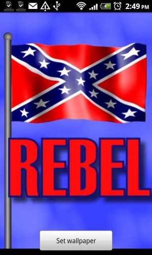 Rebel Flag Live Wallpaper
