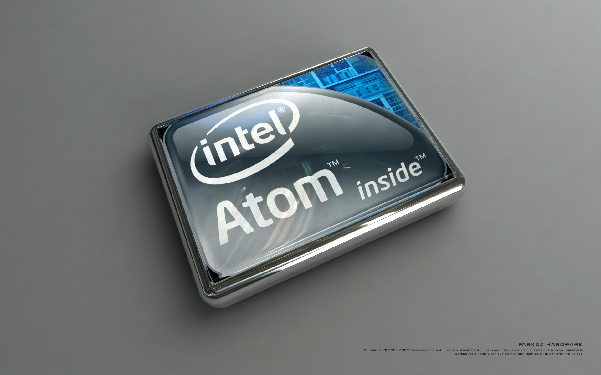 Intel Atom Wallpaper On